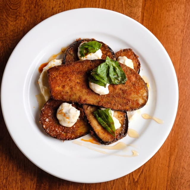 Eggplant Parmesan.