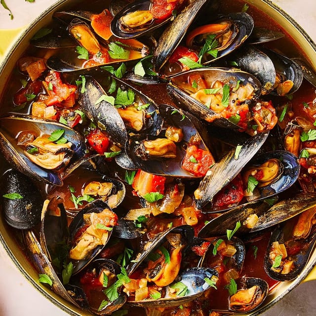 Mussels Italiano.