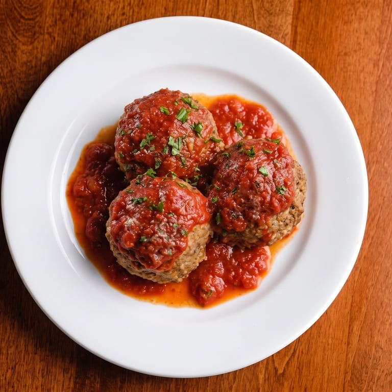 Delicious Meatballs Made Fresh