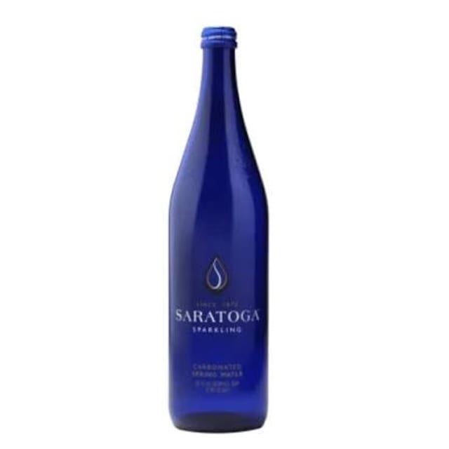 Saratoga Sparkling or Still.
